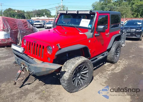 2016 Jeep Wrangler Sport из США, поврежденный, VIN 1C4AJWAG0GL314708